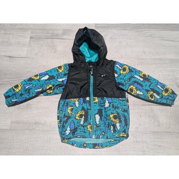 The North Face Toddler Zipline Rain Jacket Boys Sz 2T Camping Tents Outdoors - Picture 1 of 10